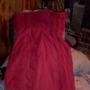 Red dress